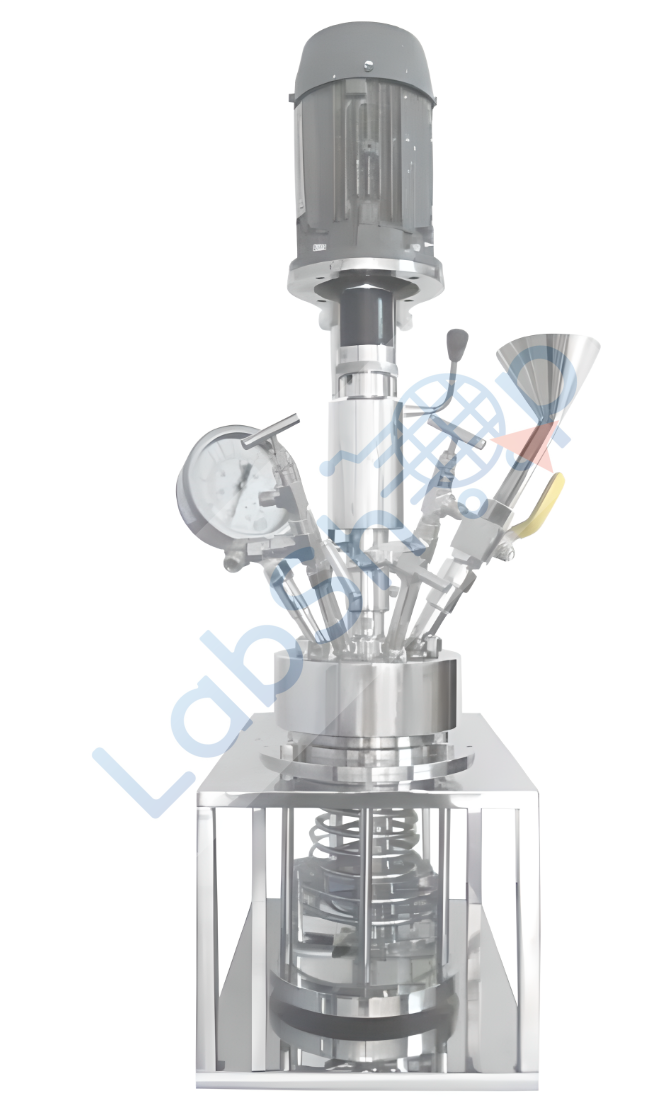 Nanomag manyetik sızdırmaz cam reaktörler ( 6 bar basınca kadar ) 500 ml