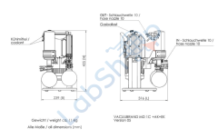 Vacuubrand MD 1C + AK + EK