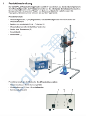 Bandelin Ultrasonik Homojenizatör HD 2070. 2 Stand Dahil 2~5 ML Çalışma Hacmi