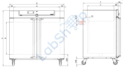 Memmert UF 450 Fanlı Etüv, 449 Litre