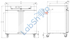 Memmert UF 750 Fanlı Etüv, 749 Litre