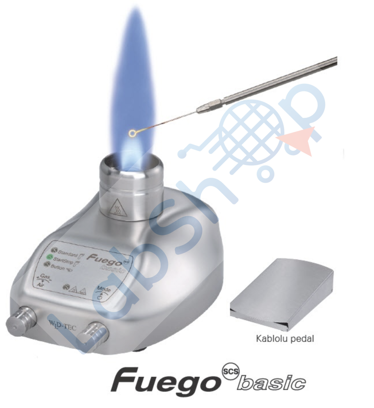 Fuego Scs Basic Gazlı Otomatik Sterilizatör  Ayak Pedallı , Doğalgaz ve LPG ile Çalışabilme