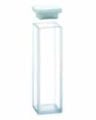 Standart fluorometre küvet, kapaklı, Quartz 2'li paket
