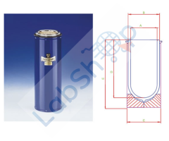 Isotherm Tip 12 C Dewar Kabı 1500 ML