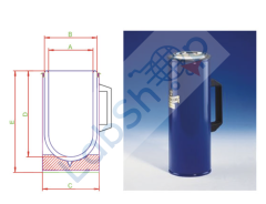 Isotherm Tip G 9 C Dewar Kabı 1000 ML