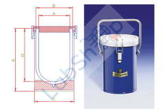 Isotherm 28 B/BE Dewar Kabı