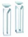 Mikro fluorometre küveti, kapaklı, Quartz 2'li paket