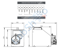 Innofluid Peristaltik Pompa F6