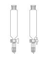 Silindirik tip, Damlatma hunisi, PTFE Musluk