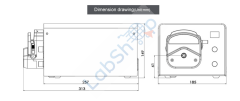 Innofluid Peristaltik Pompa BT600M