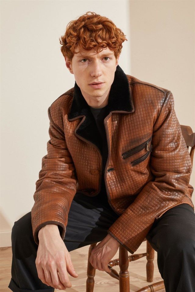Maverik Whiskey Man Genuine Shearling Coat