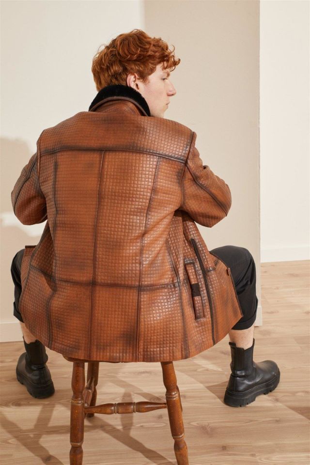 Maverik Whiskey Man Genuine Shearling Coat