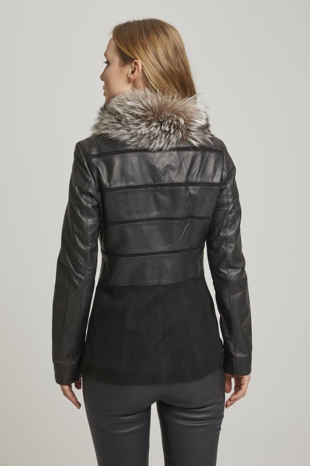 Asia Women Leather Jacket