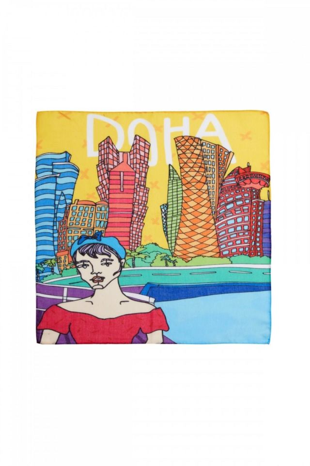 Doha Ikigai City Series Bandana