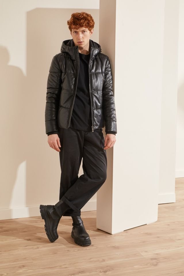 Bert Black Men's Leather Jacket