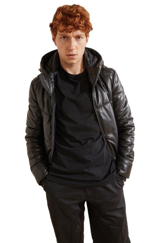 Bert Black Men's Leather Jacket