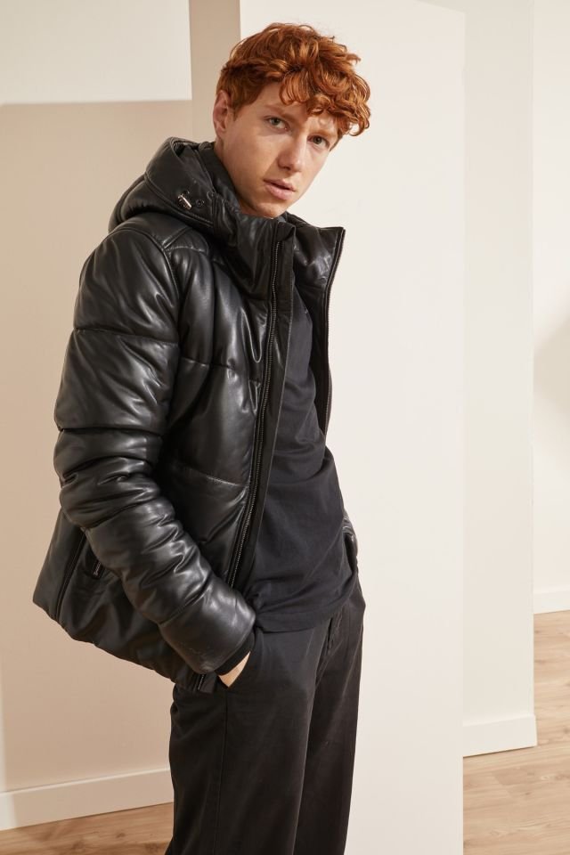 Bert Black Men's Leather Jacket