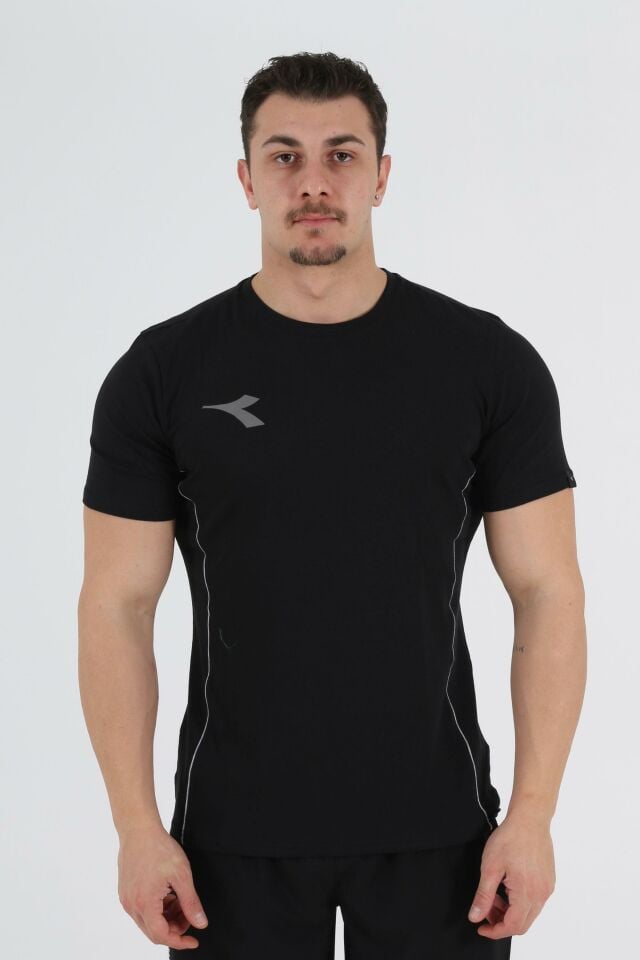 Satürn Antrenman T-Shirt Siyah
