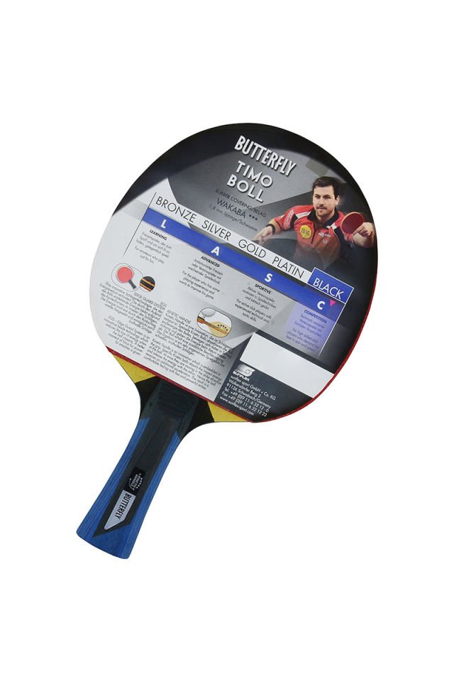 85031 Timo Boll Masa Tenisi Raketi Black