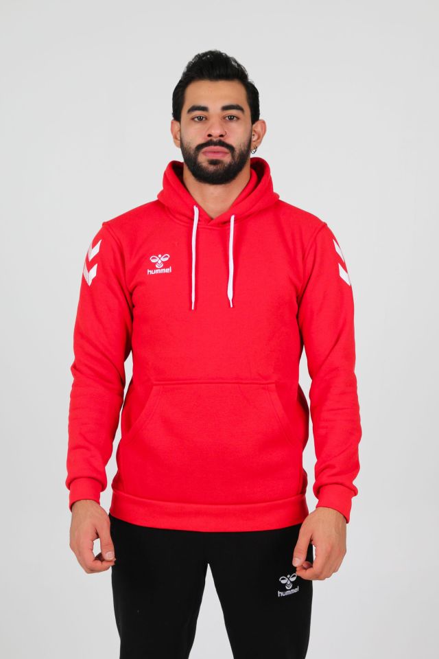 Armin Pamuklu Hoodie Kırmızı