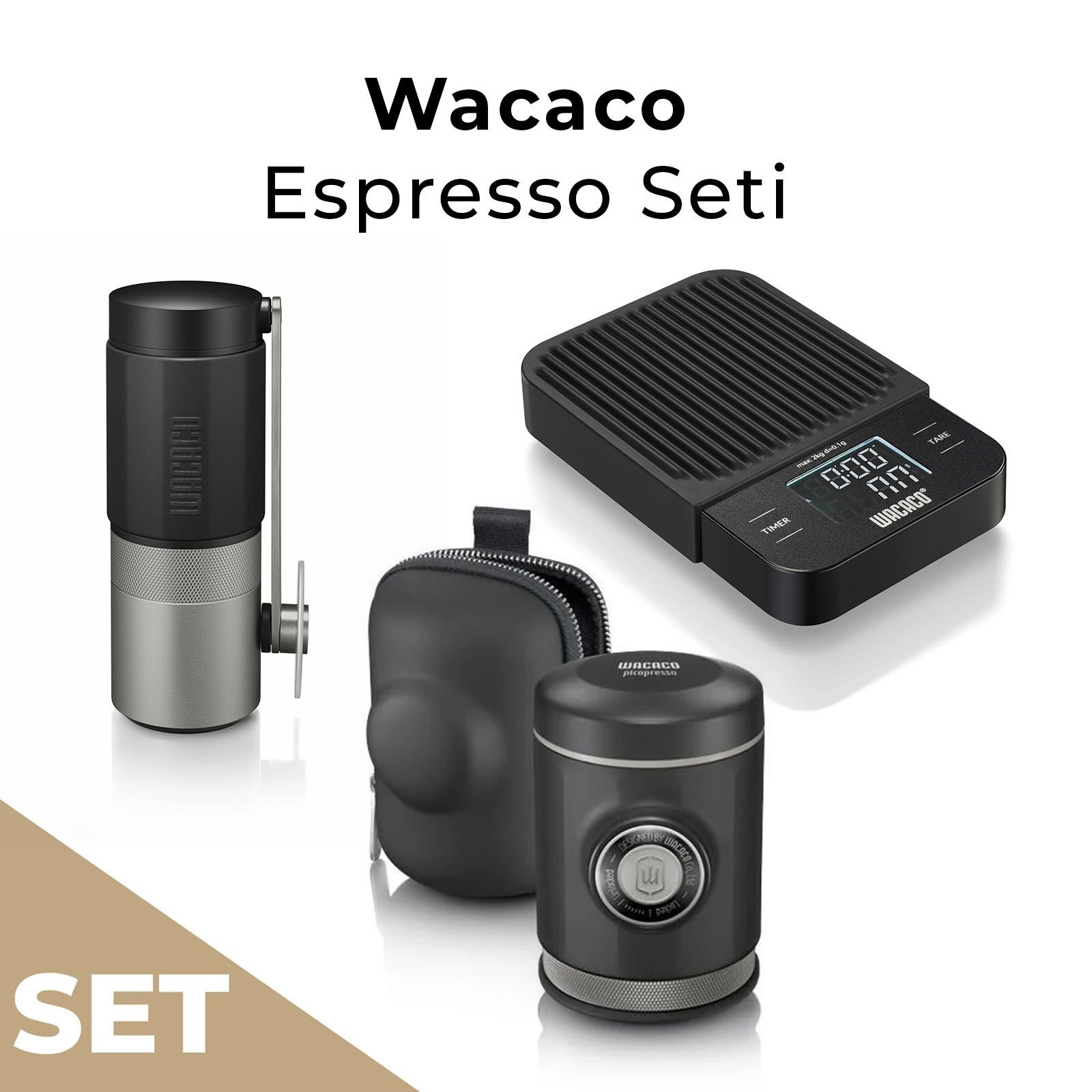 Wacaco Espresso Set - Picopresso - Exagram - Exagrind