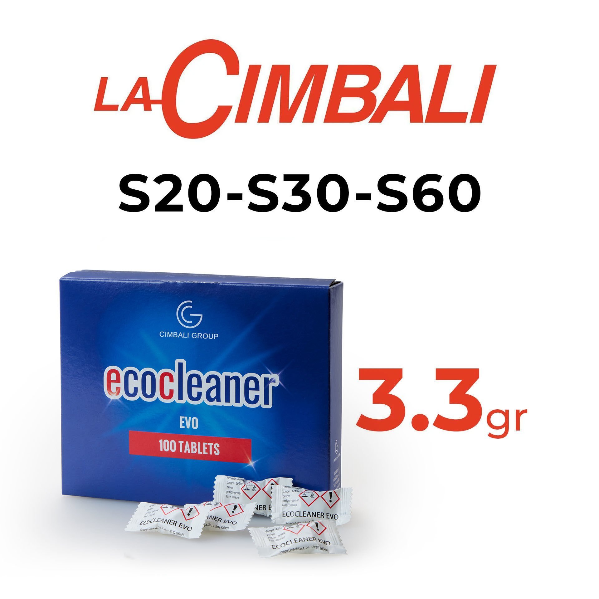 La Cimbali - Ecotabs Kahve Temizlik Tableti (S20 - S30 - S60 Uyumlu)