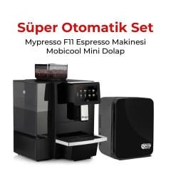 Mypresso Auto - Dr Coffee F11 ve Mobicool Mini Dolap