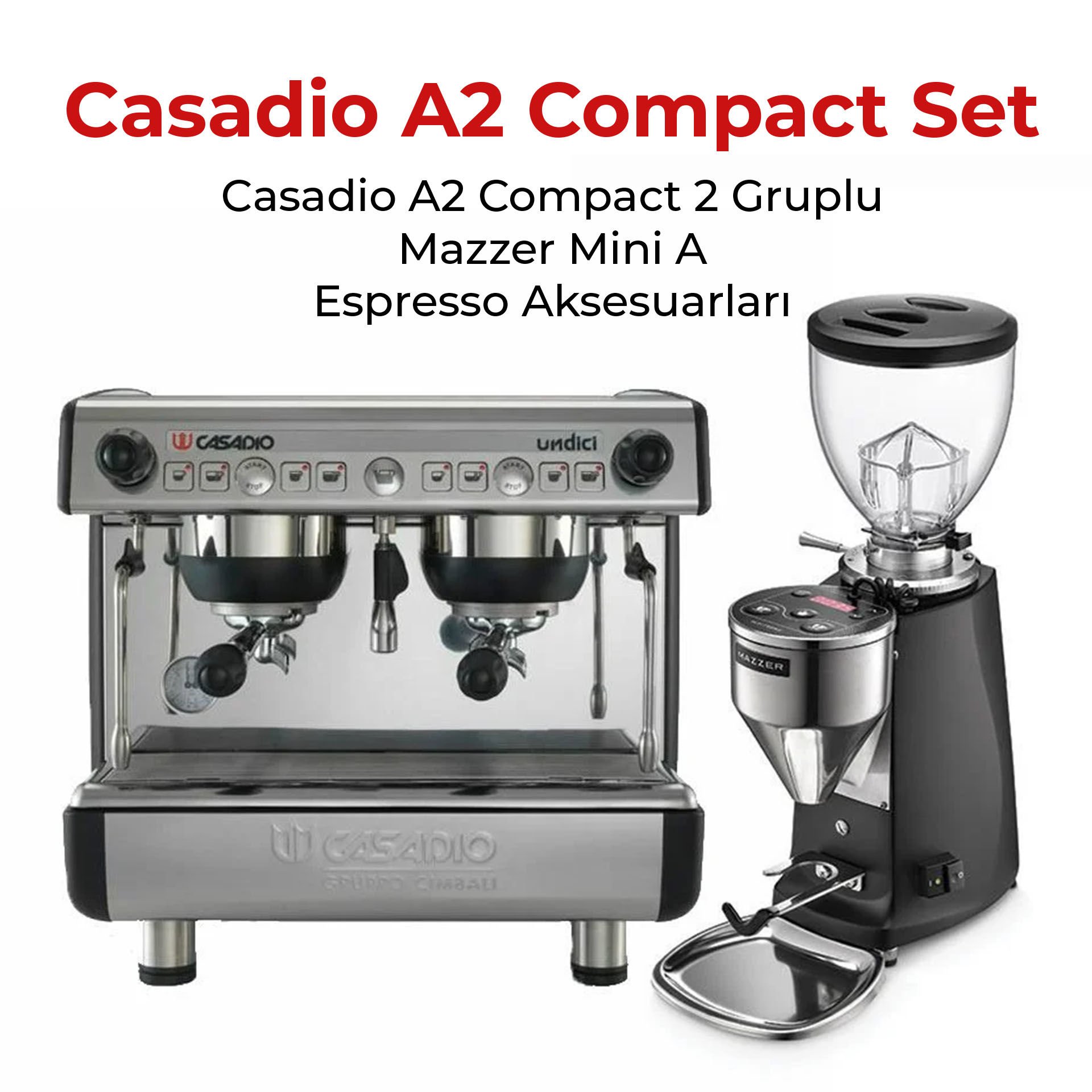 Casadio A2 Compact Espresso Seti