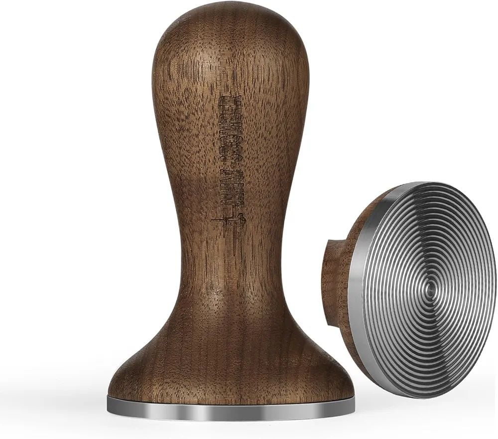 MHW-3BOMBER Walnut Tamper - 58.35mm