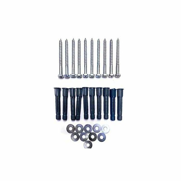 KLİMA DIŞ ÜNİTE 8X80 MM VİDA DÜBEL TAKIM (10 'LU)