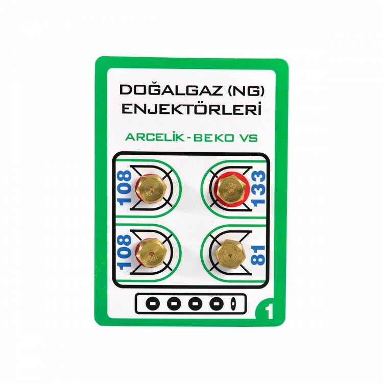 Ocak - Fırın Doğalgaz Enjektör - 9 'luk