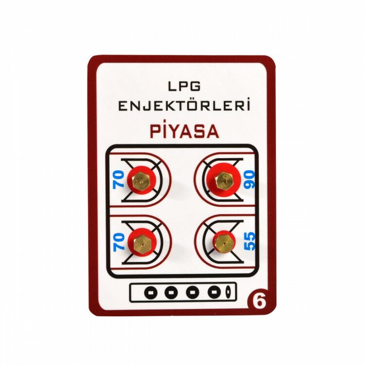 Ocak - Fırın Piyasa Tip Lpg Enjektör - 5 'lik