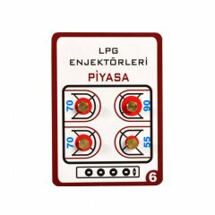 Ocak - Fırın Piyasa Tip Lpg Enjektör - 5 'lik
