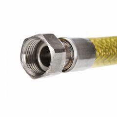 50 cm 1/2'' - 1/2'' Örgülü Gaz Flex Paslanmaz