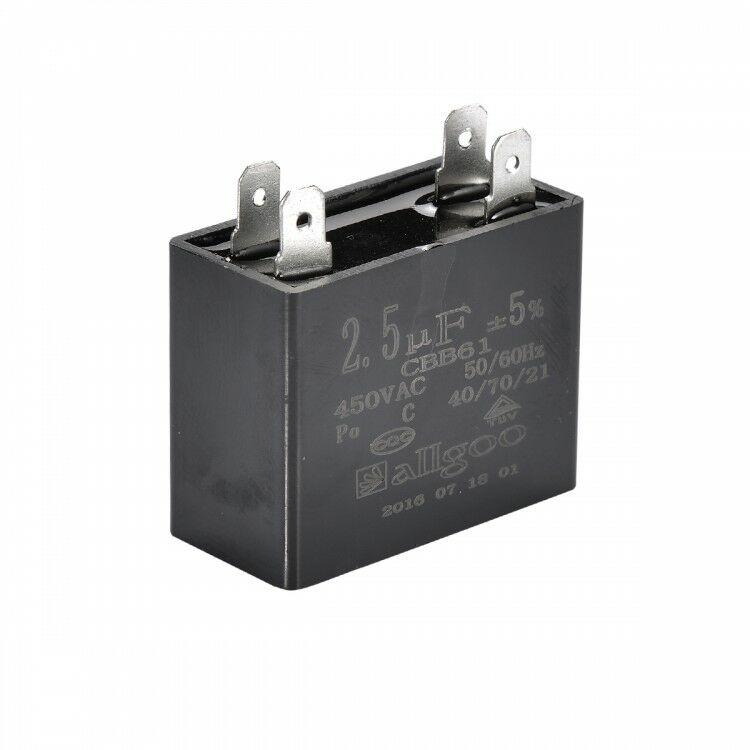 Klima Kare Kondansatör 2,5 µF 450 VAC - 50/60 Hz