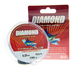 DIAMOND TITANIUM PLUS 150mt MİSİNA - RENK: GRİ (DMDTP)