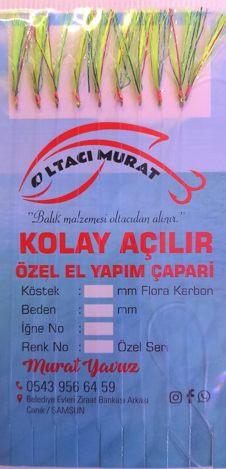 ÖZEL EL YAPIMI ÇAPARİ