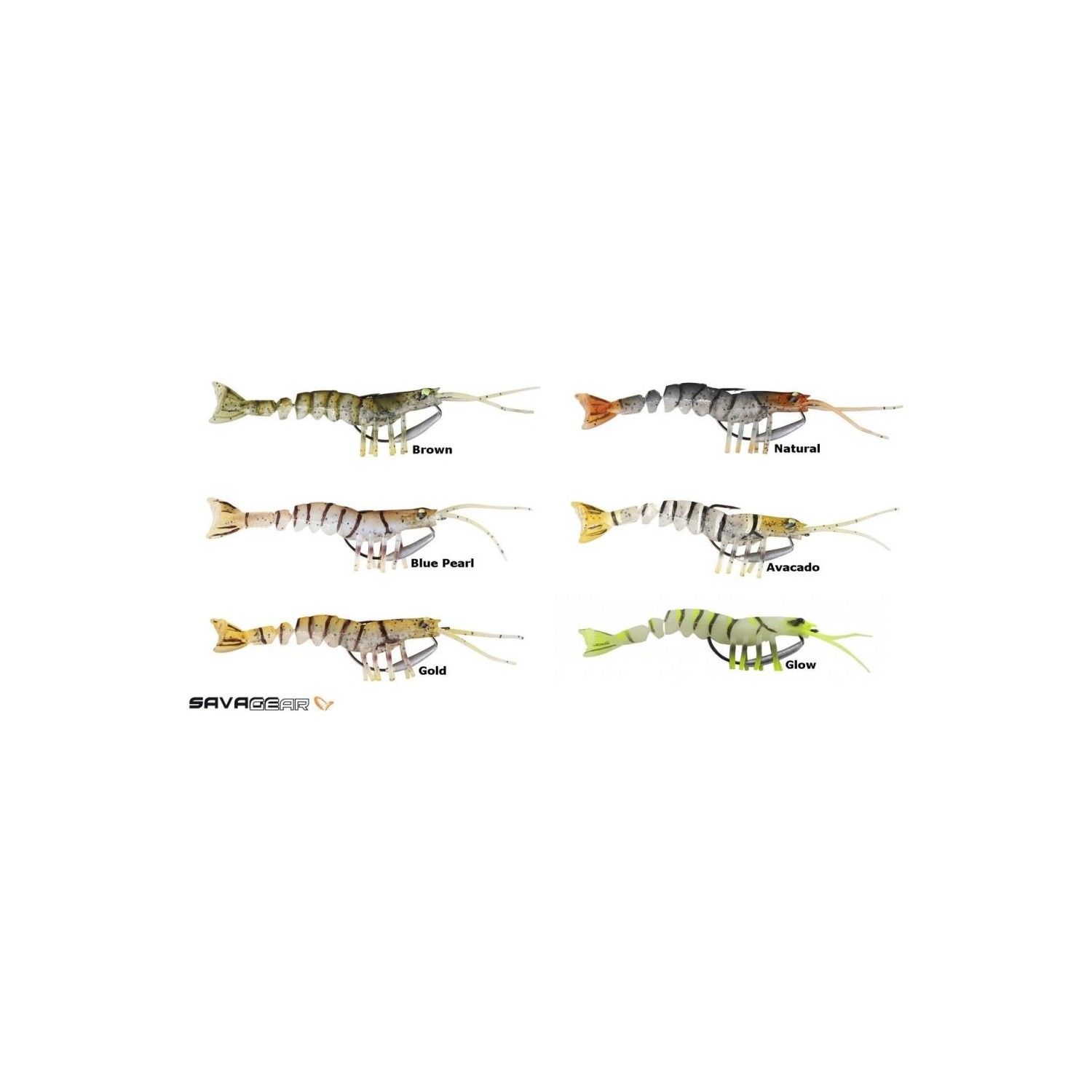 Savage Gear Tpe Manic Shrimp 100 10cm 8gr