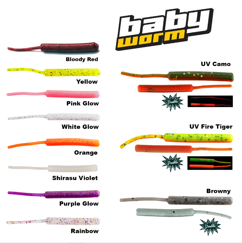 Fujin Baby Worm 5.2 cm Floating LRF Silikonu