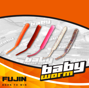 Fujin Baby Worm 5.2 cm Floating LRF Silikonu