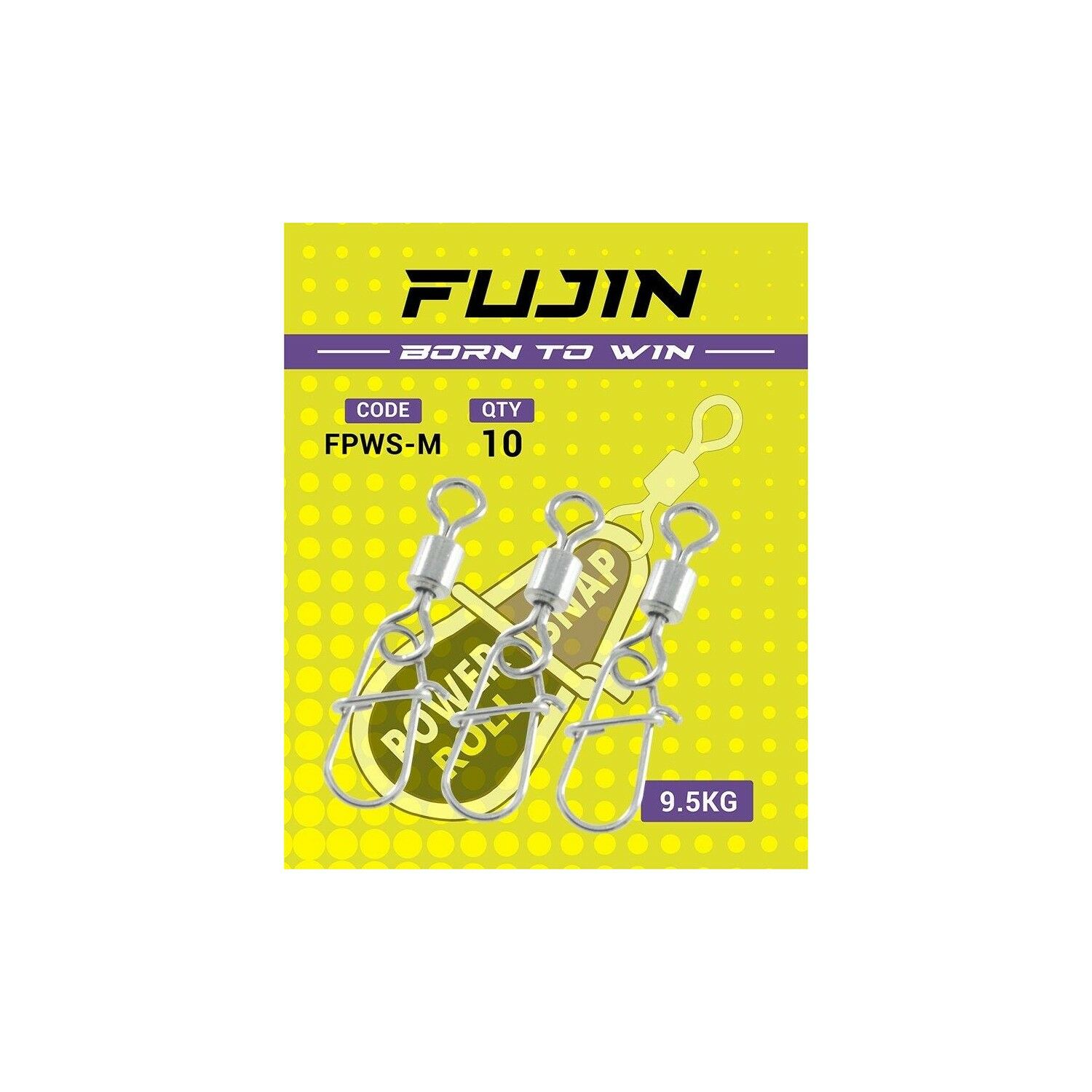 Fujin Power Roll Snap #M 9.5kg Çekerli Klips
