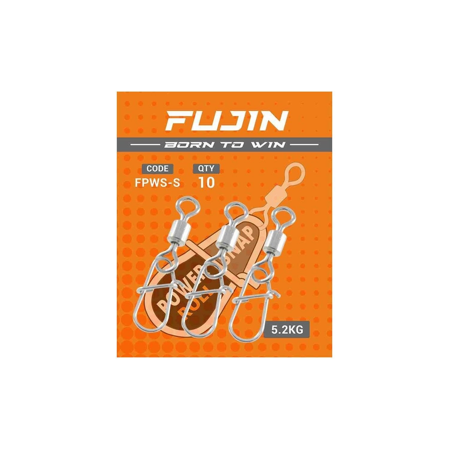 Fujin Power Roll Snap #S 5.2kg Çekerli Klips