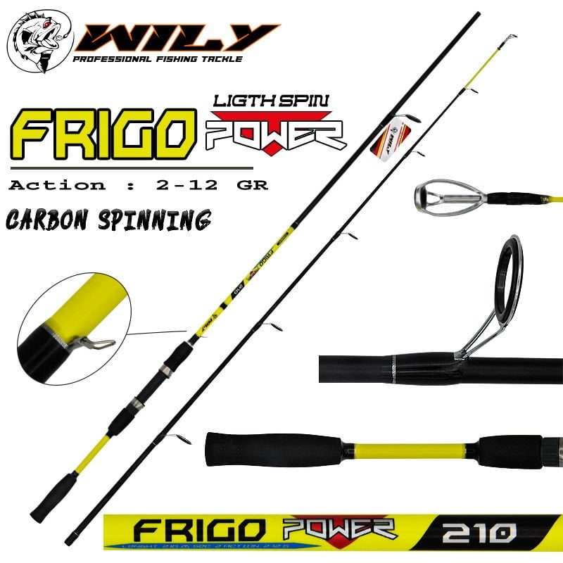 Wily Frigo Power Light Spin Kamış 210 cm 2 - 12 gr