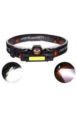 High Power HEADLAMP  Ledli Kafa Lambası Usb Sarjlı Fener A101