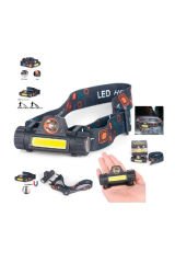 High Power HEADLAMP  Ledli Kafa Lambası Usb Sarjlı Fener A101