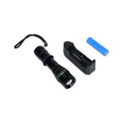 KAMASTAR 800 Lümen Şarjlı Led Zoomlu Metal El Feneri Km-815