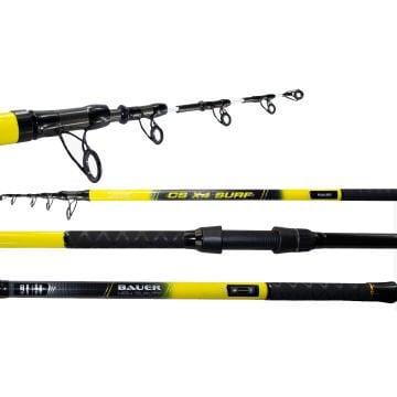 Bauer CS X4 420 Cm 100-400 Gr Teleskopik Surf Olta Kamışı