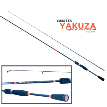 Caretta Yakuza Kurodai 2-12g 2.30m 0.6-1 Pe