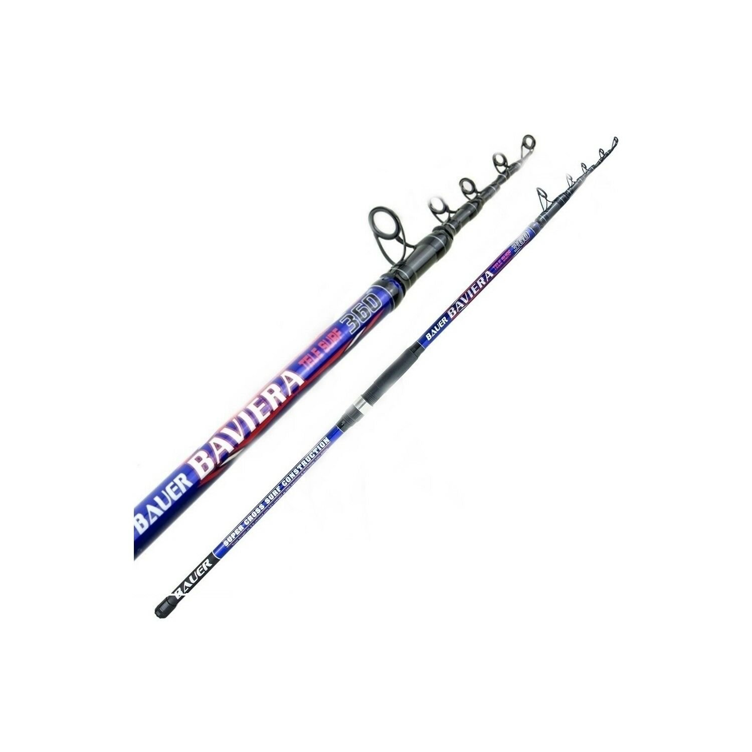 Bauer Baviera 4.20m 100-200g Teleskopik Surf Kamış