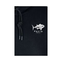 Fujin Tuna Hoodie Black Sweatshirt Erkek